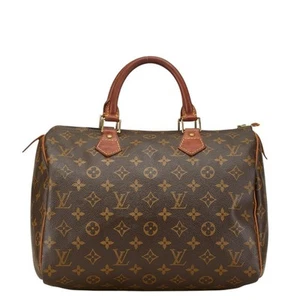 LV Louis Vuitton Monogram Speedy 30 Handbag M41526 PVC Women LOUIS VUITTON 1 - Picture 1 of 10