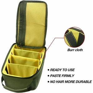Oxford Fishing Tackle Bag Portable Fishing Reel Lure Hook Gear Storage Handbag - Picture 1 of 11