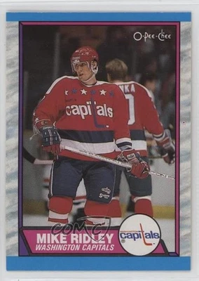 1989-90 O-Pee-Chee Mike Ridley #165 - Image 1 of 2