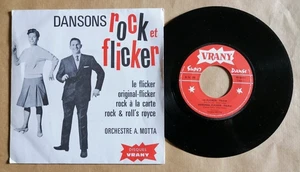 ARMAND MOTTA : Dansons Rock et FLICKER 7" EP VRANY R.V. 08 Rock & Roll'S Royce - Picture 1 of 2