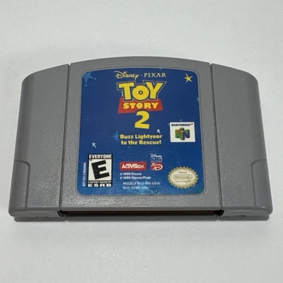 Toy Story 2 (Nintendo 64, 1999) N64 Auténtico, Solo Carrito, Probado Foto 1 de 4
