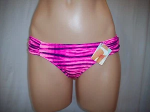 VICTORIA'S SECRET BEACH SEXY HIPKINI FIT PINK PURPLE TIE DYE SWIM BIKINI BOTTOM - Picture 1 of 2