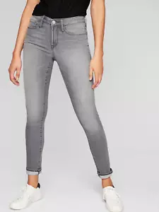 Pantalones de mezclilla ajustados elásticos Athleta Sculptek para mujer talla 4 gris tiro bajo - Imagen 1 de 10