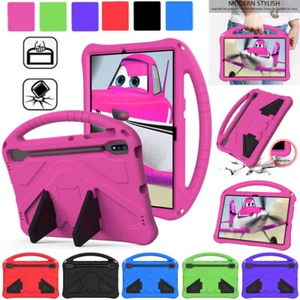 For Samsung Galaxy Tab S7 FE S8 Plus A6 A7 Lite Shockproof EVA Stand Case Cover - Picture 1 of 49