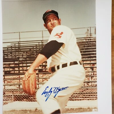 Foto autografiada Early Winn HOF MLB con certificado de autenticidad BBp-251 Foto 1 de 4