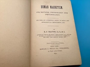 Human Magnetism: Its Nature, Physiology & Psychology Hardcover  H S Drayton 1892 - Imagen 1 de 9