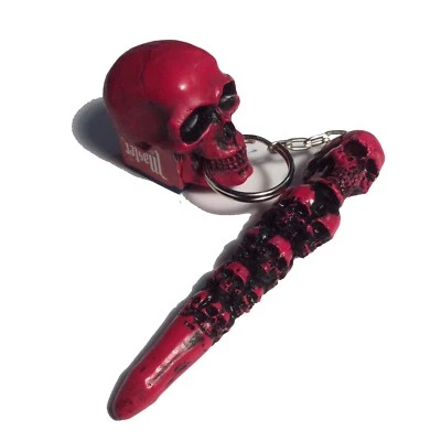 BAWDYPARTZ Made in USA Skull Pool Billiards Cue Pocket Chalker Holder Chalk Stick 29PC-R