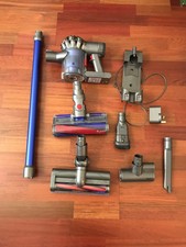 dyson v6 fluffy cordless vacuum cleaner With Brand New Heads