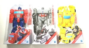Transformers Titan Changers Optimus/Megatron/Bumblebee Action Figures Lot of 3 - Picture 1 of 11