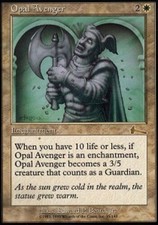 1x Opal Avenger MTG Urza's Legacy NM Magic Regular