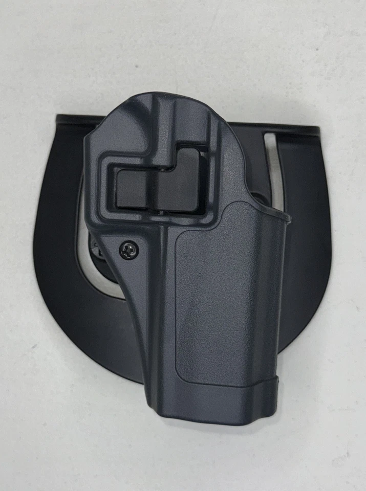 Blackhawk serpa CQC holster Glock 20 21 37 S&W M&P .45, Paddle, Right Hand, Gray - Image 1 of 4