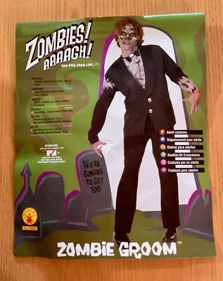 Fantasia de noivo zumbi Fun World - Imagem 1 de 2