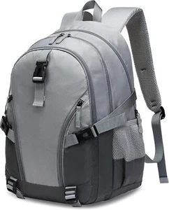 Book Bags for Teens Backpack for High School College Laptop Daypack 18" Grey - Picture 1 of 9