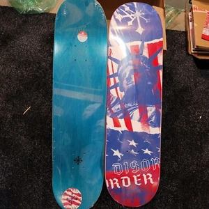 Nyjah Huston Disorder States skateboard deck 8.125 *SHIPS ASAP* - Picture 1 of 3
