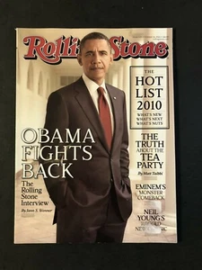 Rolling Stone Magazine October 14 2010 Obama Fights Back - Picture 1 of 2