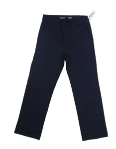 Old Navy Uniform Pants Straight Built in Flex Navy Blue Dress Pants Boys 7 - Picture 1 of 11