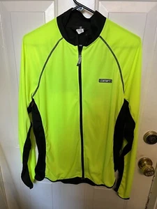 CANARI hellgelbes Radtrikot mit durchgehendem Reißverschluss - Gr. XL Extra Large - Bild 1 von 5