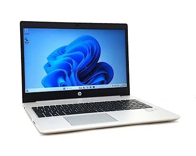 HP ProBook 450 G6 Laptop, 15.6" Core i5 8th Gen, 8GB RAM, 256GB SSD, Windows 11 - Image 1 of 4