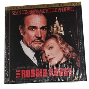 The Russia House Laserdisc Sean Connery Michelle Pfeiffer Deluxe Letterbox LD - Picture 1 of 11