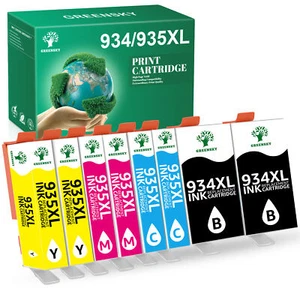 8 PK Ink Cartridge New Chip 934XL 935XL For HP Officejet Pro6830 Pro6835 Pro6230 - Picture 1 of 5