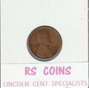 JUEGO DE 5 MONEDAS DE CENTAVOS LINCOLN 1916S + 1918S + 1919S + 1920S / MONEDAS RS - Imagen 1 de 5
