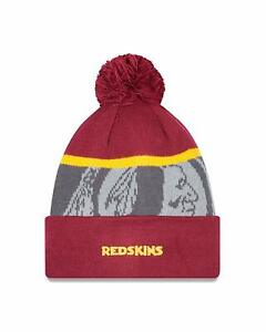 Rare Washington Redskins Men New Era OnField Gold Collection Winter Knit Beanie 