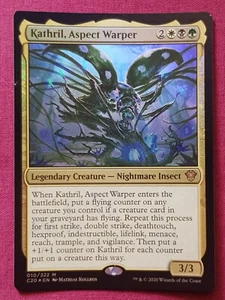 Magic The Gathering COMMANDER 2020 C20 FOIL KATHRIL ASPECT WARPER card MTG - Picture 1 of 2