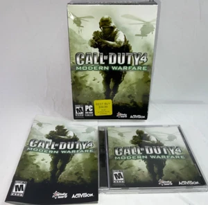 Call of Duty 4 Modern Warfare PC DVD Game Small Box Exc Cond See Pict of Downlo - Picture 1 of 19