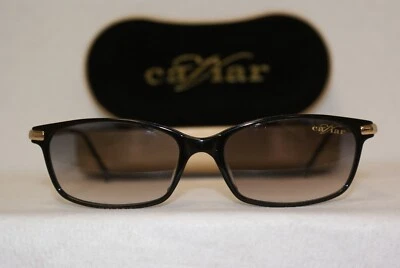 Caviar New Vintage 6263 53-20-140 Black C 24 With Original Case! - Image 1 of 4