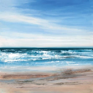 Joanne Last - All About the Sea - Arte de pared estampado abstracto en lona - 4 tallas - Imagen 1 de 1