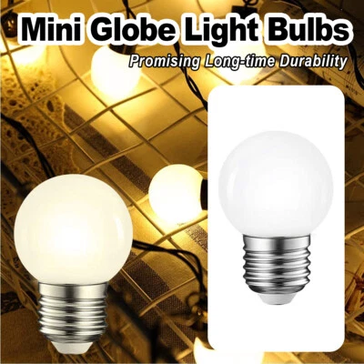 6pcs E27 Led Bulb 1w 2w 3w Warm-white PC Milky Plastic Small Screw Bayonet - Image 1 of 4