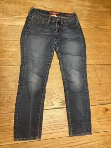 Lucky Brand Jeans - CHARLIE CAPRI - Blue Jeans - Size 00/24 - Picture 1 of 9