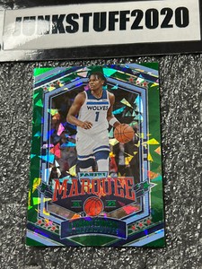 Anthony Edwards Green Ice 2021-22 Panini Chronicles Marquee #355 Fanatics