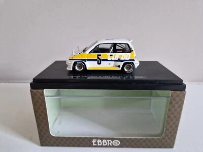 EBBRO 1/43 Honda City Turbo R K. Acheson - Suzuka 1982 - 44473 - Immagine 1 di 4