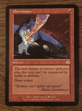 MTG x1 OVERMASTER 1x NM-MINT Torment (Free Shipping!!) EDH Magic the Gathering