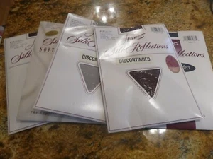 Lot 5 Hanes Silk Reflections Disc. Multi Color Textured Panty Hose Tights CD - Picture 1 of 9