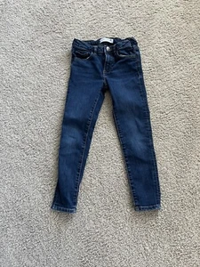 Zara Denim Girl's Skinny Fit Jeans With Adjustable Waist Blue Size 7 - Picture 1 of 5