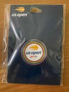 US Open Pride  2024 Pin Official Logo Authentic Collectible - Sinner Fritz - NEW - Picture 1 of 1