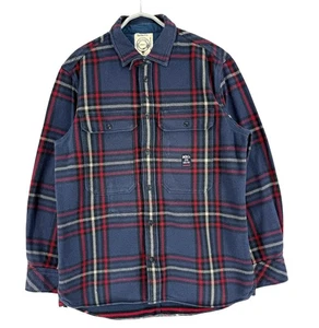 Diesel-Co Men's Casual Flannel Overshirt Size L - Picture 1 of 10