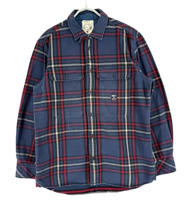 Camisa Overshirt De Franela Casual Para Hombre Talla L - Image 1 of 4