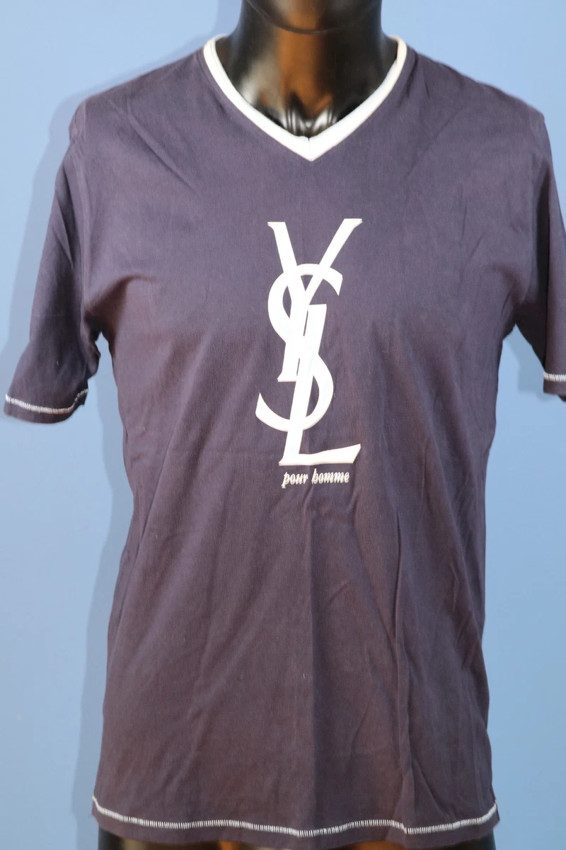 ysl logo t shirt products for sale | eBay