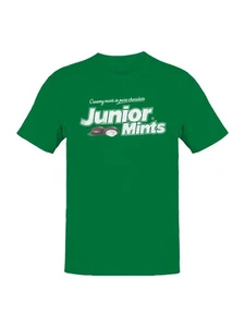 Officially Licensed Junior Mints Creamy Mints Graphic Men's T-shirt - Picture 1 of 6