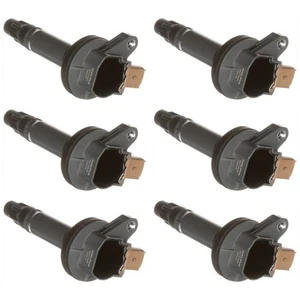 SET-DELGN10638-6 Delphi Set of 6 Ignition Coils for F150 Truck Ford Transit-150 - Picture 1 of 12