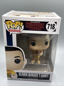 Funko POP! Television Stranger Things Eleven (Benny's Burgers T-Shirt) #718 - Picture 1 of 12