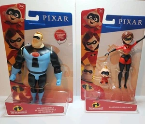 Disney Pixar Core Incredibles Mr. Unglaubliches und Elastigirl & Jack-Jack Konvolut - Bild 1 von 5