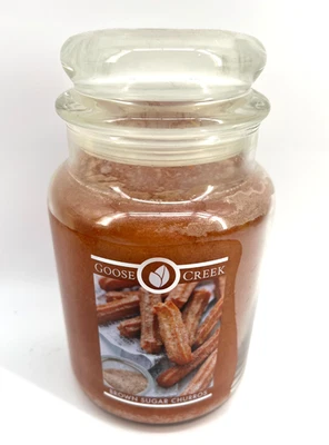 Goose Creek BROWN SUGAR CHURROS 24 OZ tarro vela dos mechas Foto 1 de 2