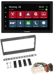 Blaupunkt MP3 Bluetooth DAB 2DIN USB Autoradio für SSangYong Kyron ab 2005 - Bild 1 von 9