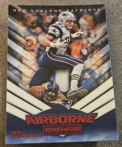 2017 Rookies and Stars Rob Gronkowski Airborne Red - New England Patriots  - Picture 1 of 2