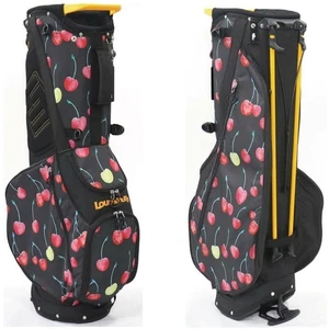 Loudmouth Golf Carry Stand Bag Retro Cherries LM-CB0029 8.5"x47" 5way 1.9kg 2025 - Picture 1 of 2