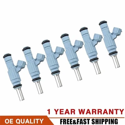 Set of 6 Fuel Injectors 0280157012 For Audi TT Volkswagen Touareg 3.2L 2004-2006 — 第 1/4 张图片